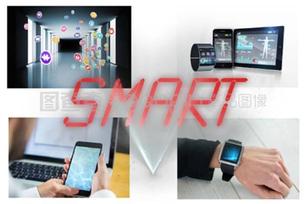 智能設(shè)備拼貼 計(jì)算機(jī)構(gòu)建下的數(shù)字馬賽克